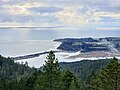 View of Stinson Beach and the Pacific Ocean from West Ridgecrest Boulevard