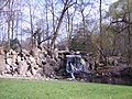 Artificial waterfall in Park Sonsbeek, Arnhem