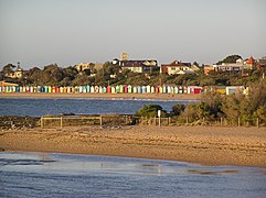 Brighton Beach (Boat Houses) at Dusk