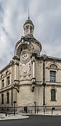Clock tower of Lycée Alphonse-Daudet in Nîmes