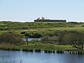 Guidel : le fort du Loch et des étangs situés à proximité.