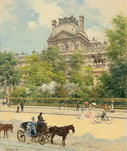 "Louis_Béroud,_La_Place_Du_Louvre,_1902_-_Artvee.jpg" by User:Paris 16