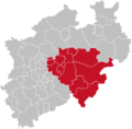 Districts (Kreise, Counties) in governmental district of Arnsberg
