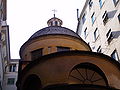 Italiano: Chiesa di San Pancrazio a Genova, particolare della cupola. La chiesa è sede della delegazione ligure del Sovrano Militare Ordine di Malta.