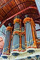 Martinikerk. Orgel in perspectief.