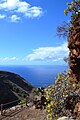 GR-131 hiking route near Santo Domingo de Garafia, La Palma, Canary Islands