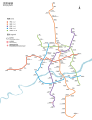 Shenyang Metro System Map
