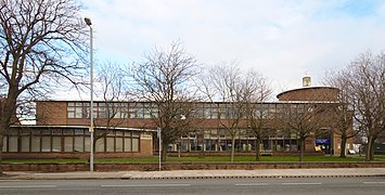 Crosby Civic Hall and Library - full building