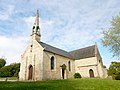 Guidel : la chapelle Saint-Mathieu, vue extérieure d'ensemble 1.