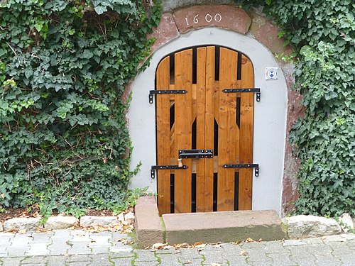 N°27 Oldest Winecave in Guntersblum, year 1600.