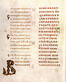 First known russian manuscript Ostromir Gospel.