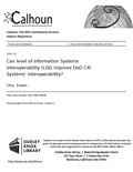 Thumbnail for File:Can level of Information Systems Interoperability (LISI) improve DoD C4I Systems' Interoperability? (IA clevelofinformat109459690).pdf