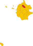 Map of comune of Buseto Palizzolo (province of Trapani, region Sicily, Italy).svg