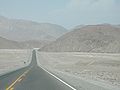 Panamericana in the Atacama Desert southern Peru S. of La Joya