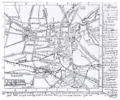 Plan Częstochowy z 1915/Map of Częstochowa