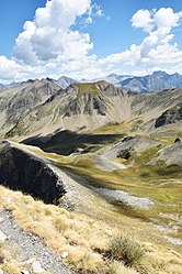 Vue depuis le sommet du Piolit (2464 m.), Hautes-Alpes