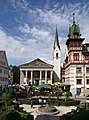 Dornbirn,Marktplatz Kirche St. Martin