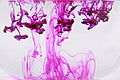 Lavender inkblots