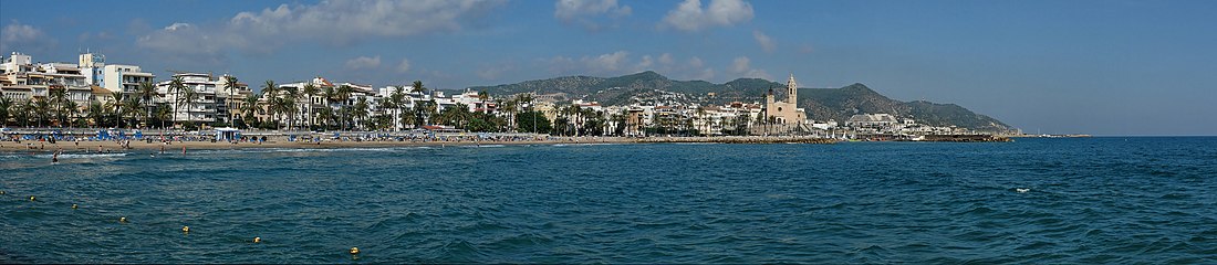 View of Sitges