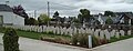 Tombes de soldats du Commonwealth (carré militaire) dans le cimetière de Guidel.