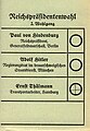 Candidate for German president 1932 (he failed)