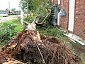 Hurricane Humberto damage in 2007