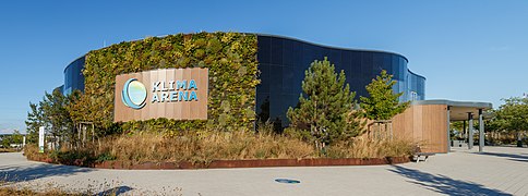 Klima Arena Sinsheim, view from west