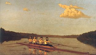 Oarsmen on the Schuylkill