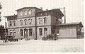 Das Bahnhofgebäude 1923