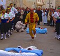Earliest day on which El Colacho tradition can fall, while June 27 is the latest; celebrated on Sunday after Corpus Christi. (Castrillo de Murcia, near Burgos)