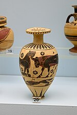 Thumbnail for File:Protocorinthian aryballos, Kanellopoulos Museum, 225151.jpg