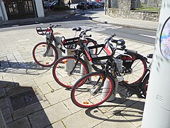 Public cycle docking station in St John's Square - geograph.org.uk - 5533553.jpg