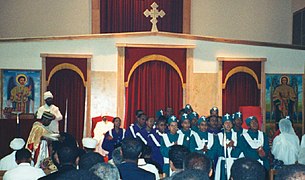 St. Michael Ethiopian Orthodox Church in Garland, Texas, USA