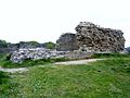 Les vestiges de l'ancienne batterie côtière de Bélon 2