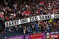 Die Fans nehmen Abschied von Barry Opdam und Alexander Zickler