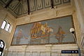 Station of La Rochelle-Ville, mural in booking hall