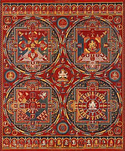 Tsang (Ngor Monastery) Four Mandalas of the Vajravali Series