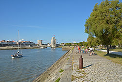 Chenal vieux port de la Rochelle