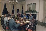 Thumbnail for File:Walter Mondale hosts a dinner party for Jimmy Carter and family. - NARA - 177200.tif