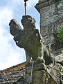 Chapelle Notre-Dame de Trébellec : acrotère sur le pignon de la chapelle latérale 2