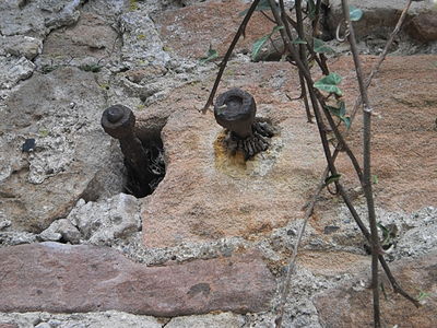 2 old wall plugs (Germany)