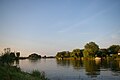 Amstel rivier near Nes, south of Amsterdam