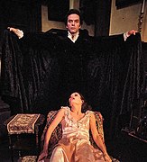 Giulia Pagano and Christopher Bernau in the Passion of Dracula, cropped.jpg