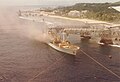 Another ship being loaded with phosphate