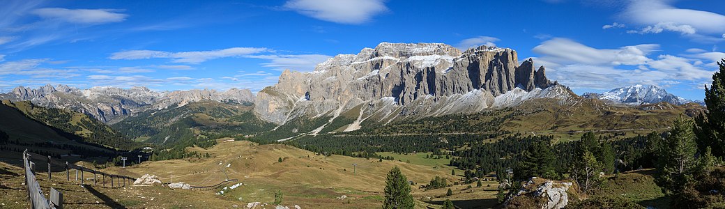 Sella group and Marmolada