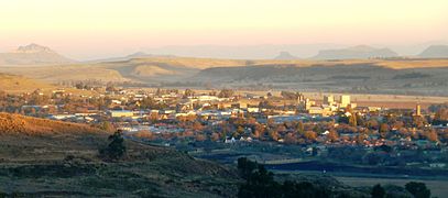 Harrismith-luglyn, laatmiddag