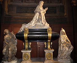 Monument funéraire de Colbert, Eglise St Eustache, Paris