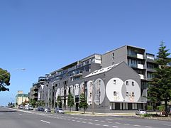 Heritage Building (Joshua Bros. Distillery - 1903) Converted to Beach Apartment in Port Melbourne