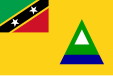 Flag of Nevis (canton: Flag of Saint Kitts and Nevis)