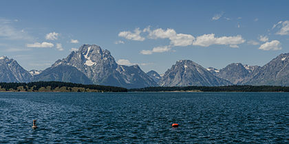 Mount Moran and Bivouac Peak